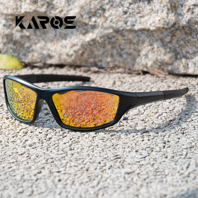 Cycling Gear Essentials - KAROS Polarized Cycling Sunglasses UV400 Sports
