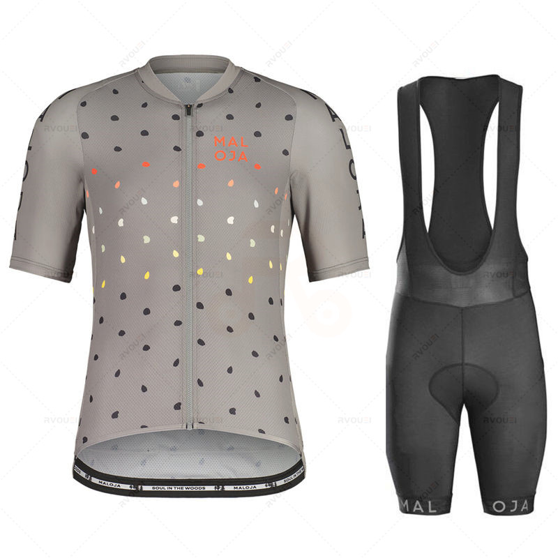 Cycling Protective Gear - Maloja-Short Sleeve Cycling Clothing Set, Bike