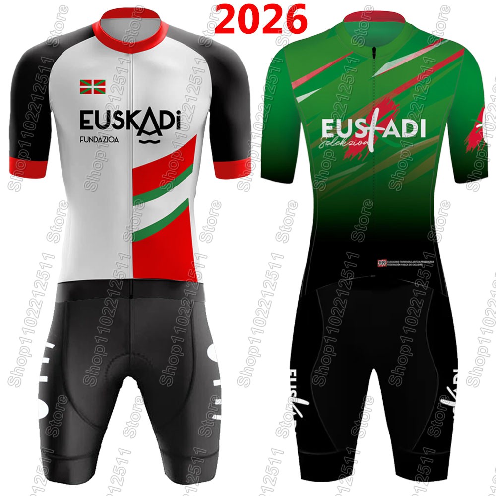 Cycling Protective Gear - Euskadi Team Cycling Jersey 2026 Set