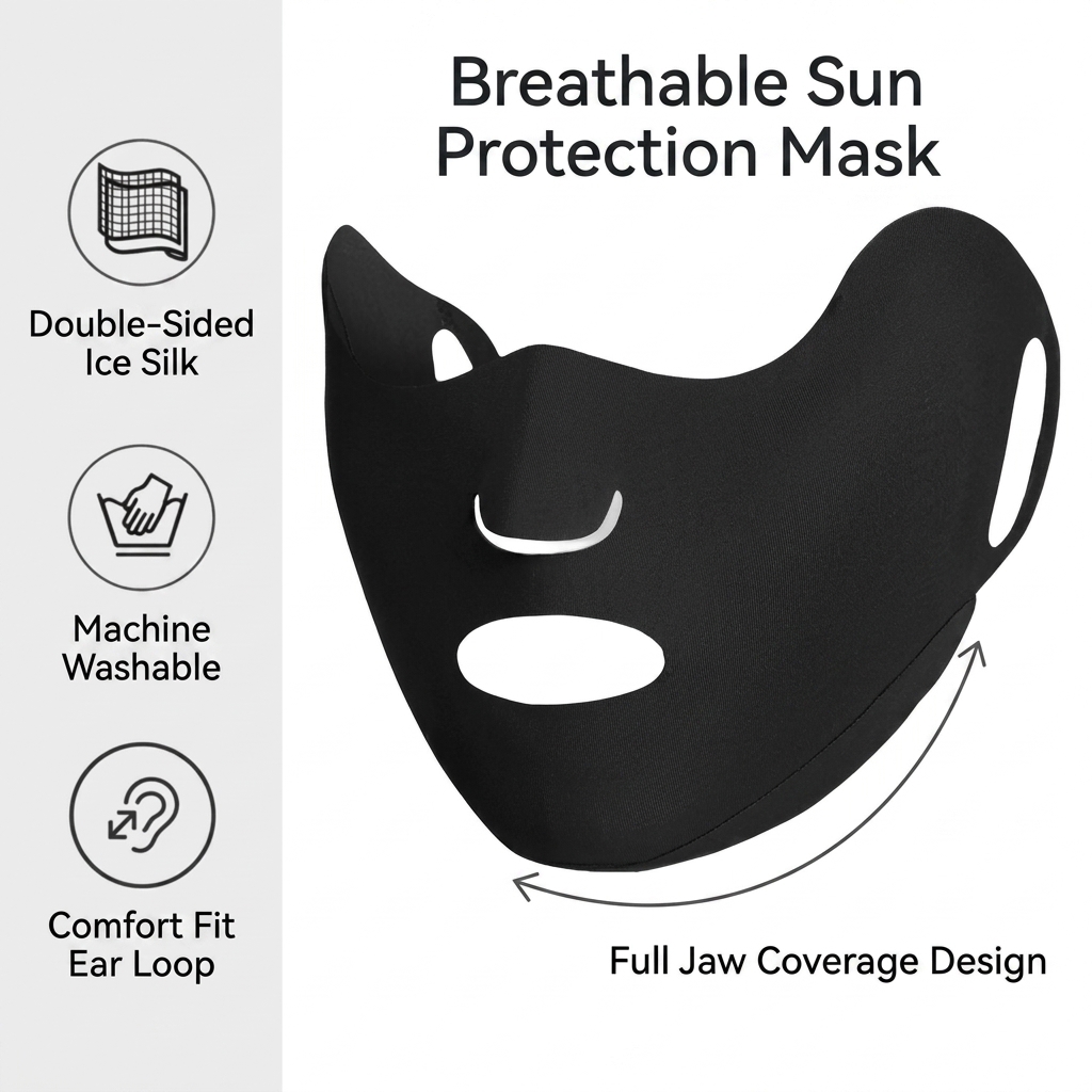 UV Protection Face Mask Breath - огляд і ціна Cycling Gear For Women