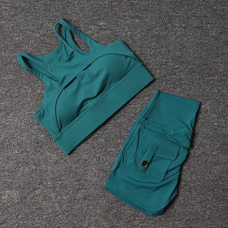 Fitness Shorts Yoga Sets Women - огляд і ціна Cycling Gear For Women