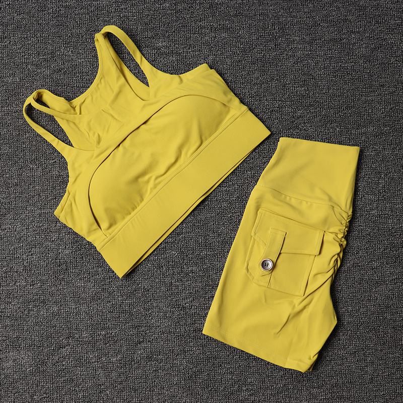 Fitness Shorts Yoga Sets Women - огляд і ціна Cycling Gear For Women