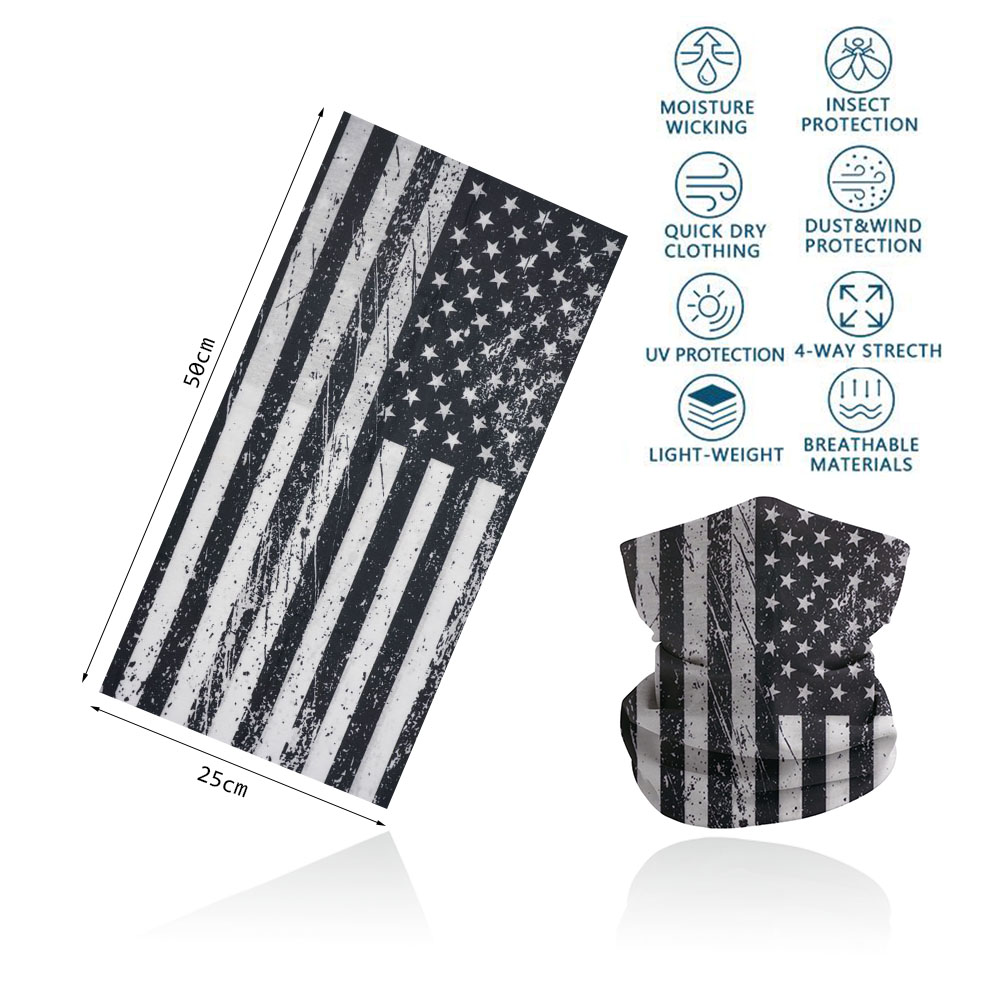 USA Flag Neck Gaiter Face Mask - огляд і ціна Cycling Gear For Women