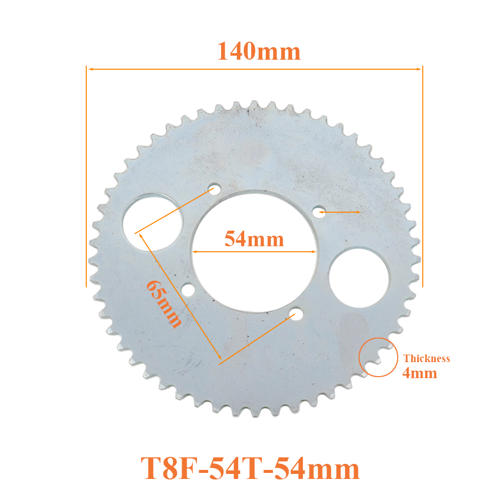 T8F 54T Chain Plate 54mm 54 To - огляд і ціна Cycling Gear Box