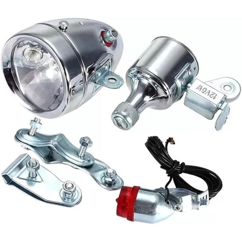 652F 12V 6W Generators Headlig - огляд і ціна Bike Dynamo Light