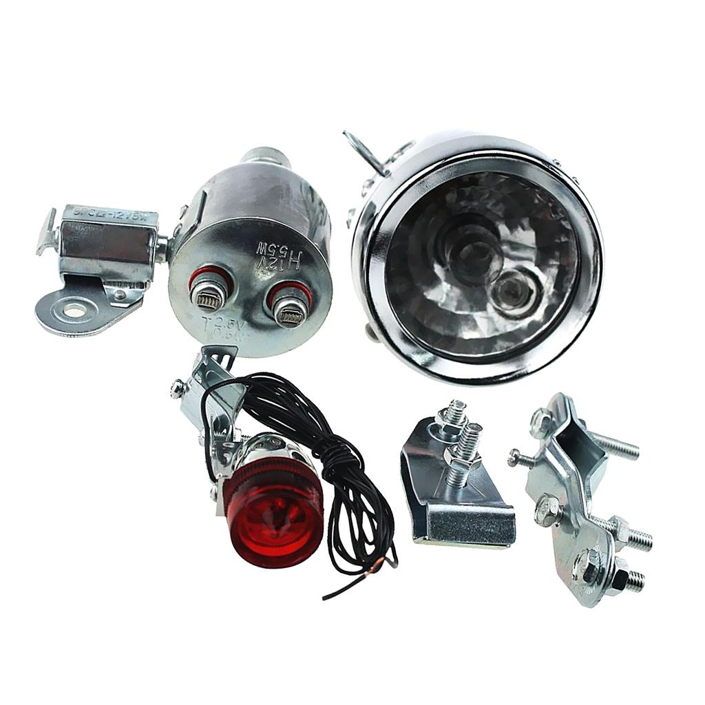 Dynamo Headlight Tail Light Ki - огляд і ціна Bike Dynamo Light
