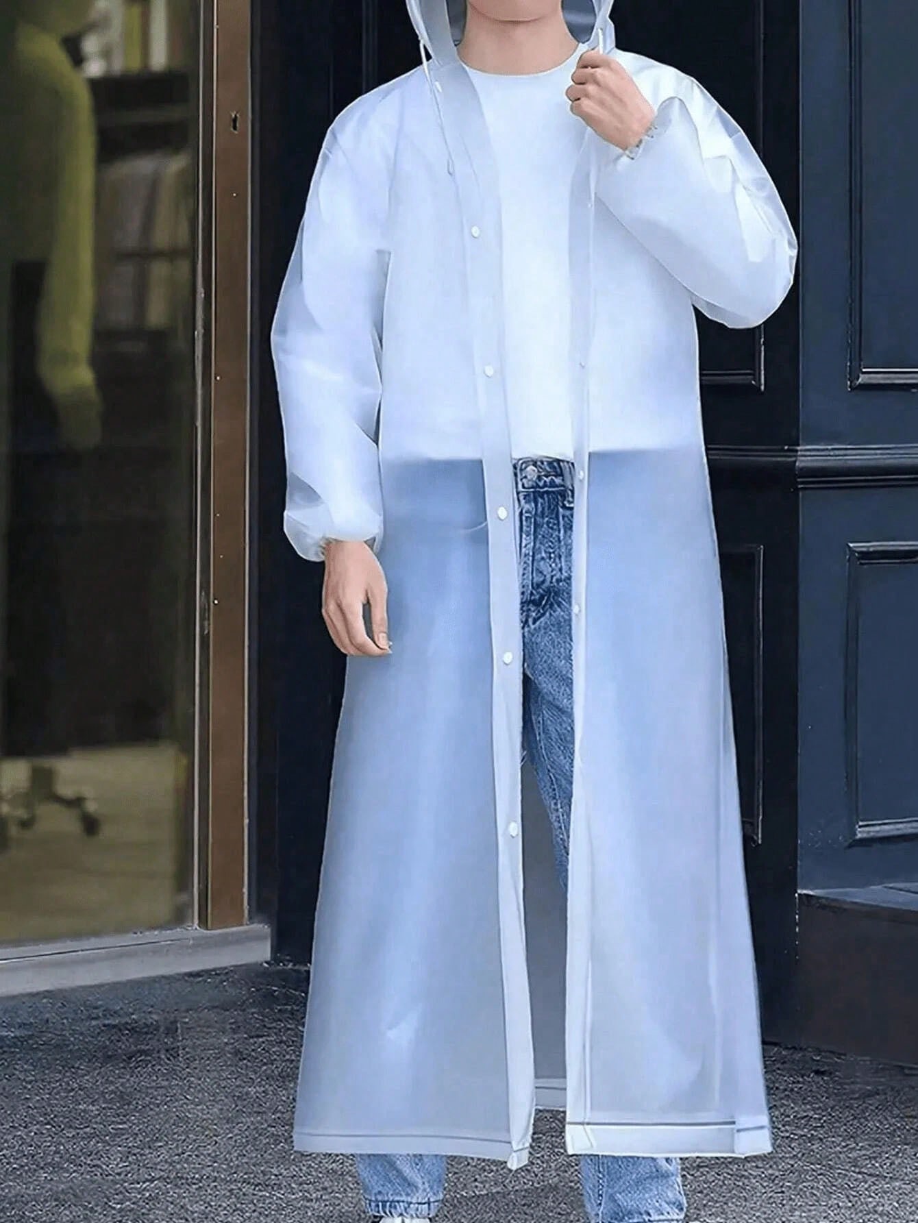 Long EVA Unisex Raincoat Thick - огляд і ціна Cycling Gear Essentials