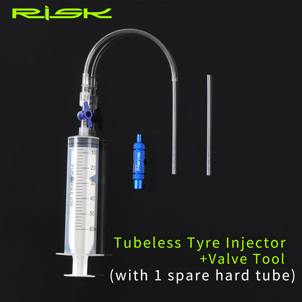 RISK Tubeless Tyre Injector Bi - огляд і ціна Bike Tube Repair Kit